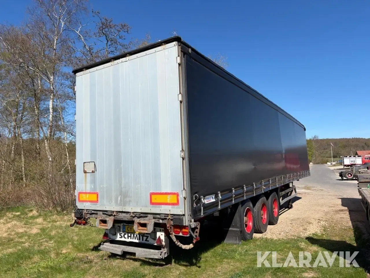 Billede 5 - Gardin trailer med bagmonteret truck Schmitz