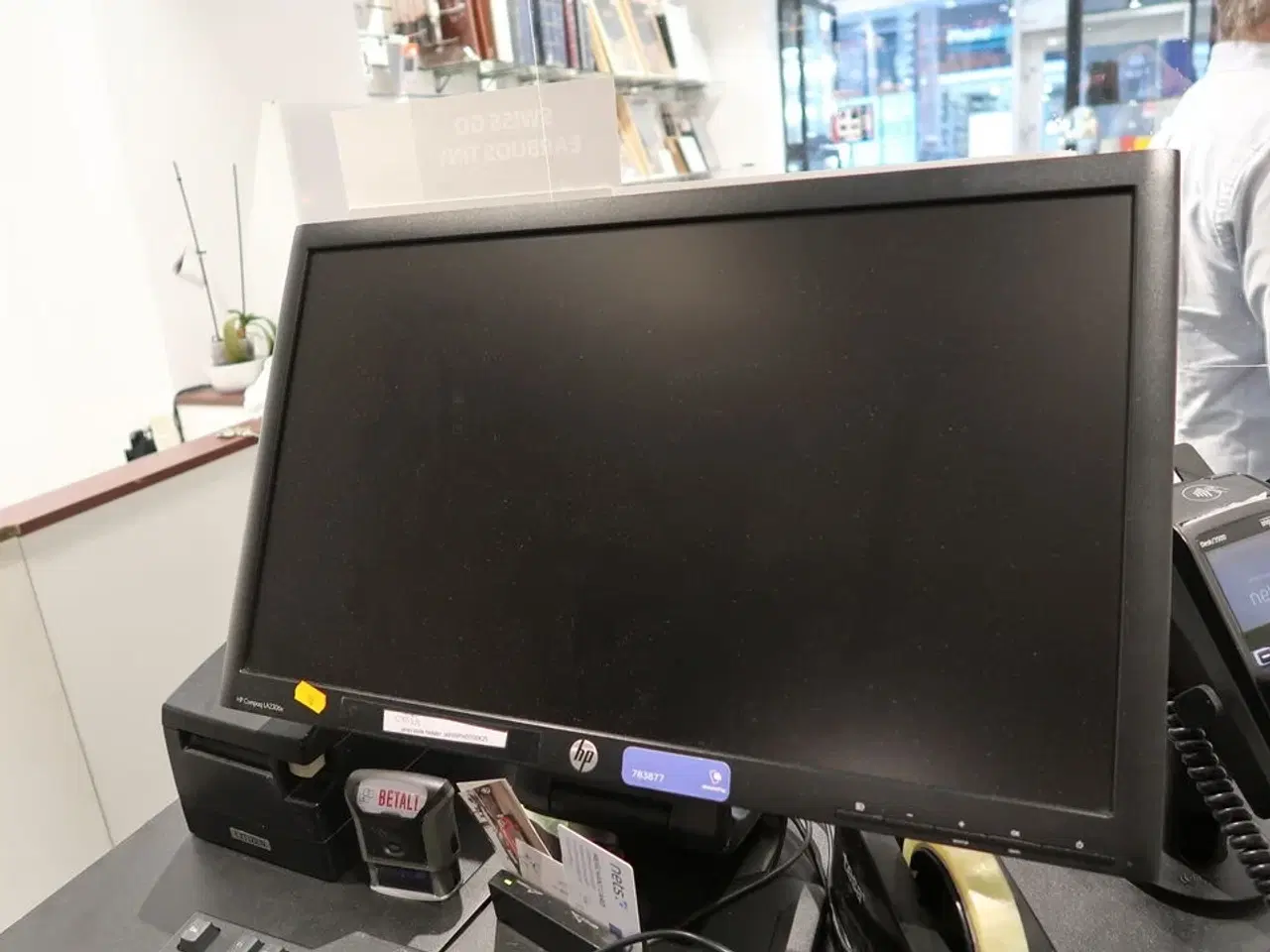 Billede 2 - Computerskærm HP Compaq LA2306x, labelprinter, tastatur, mus, computer, printer