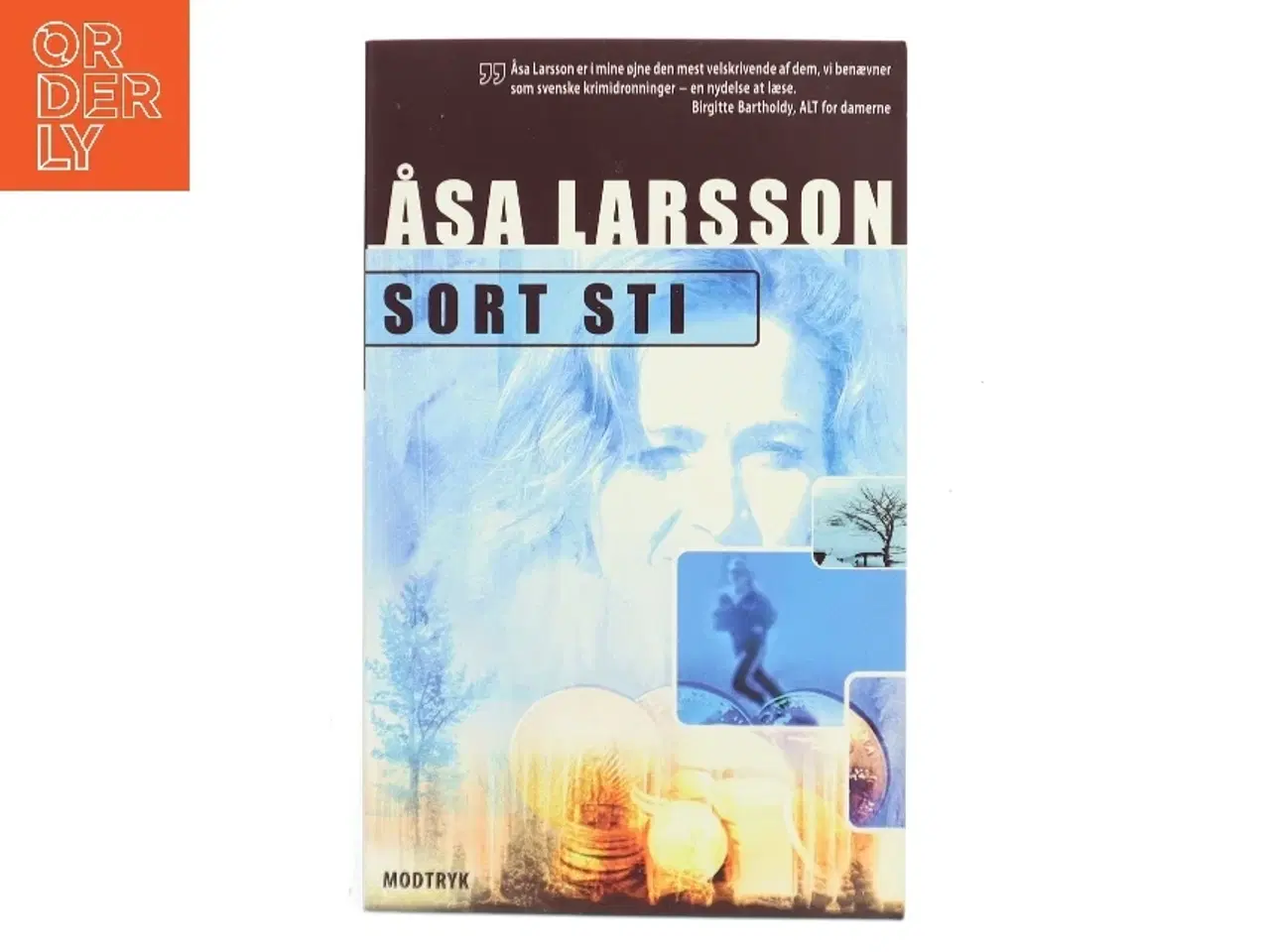 Billede 1 - Sort sti af Åsa Larsson (Bog)