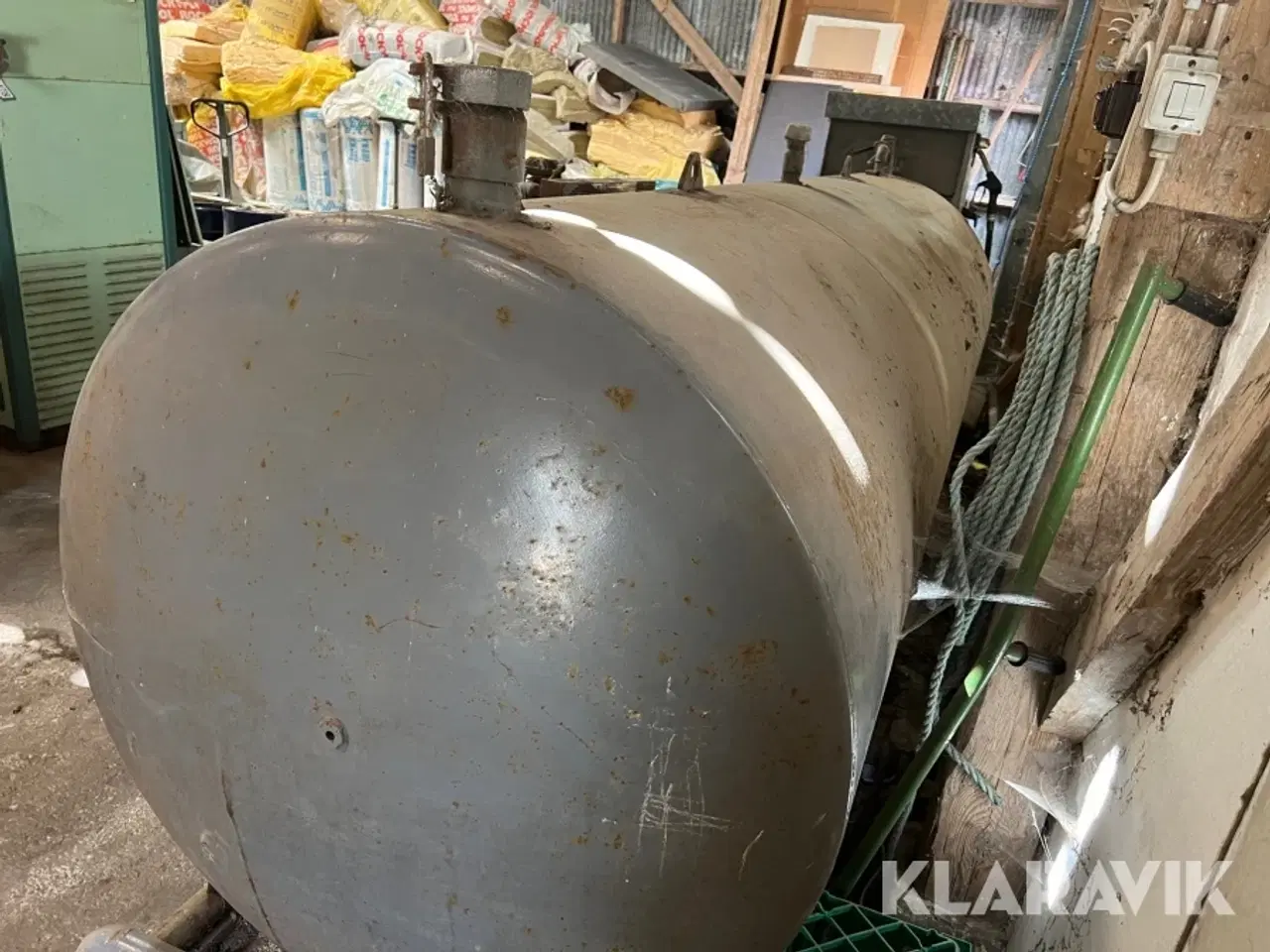 Billede 3 - Dieseltank med pumpe Statoil