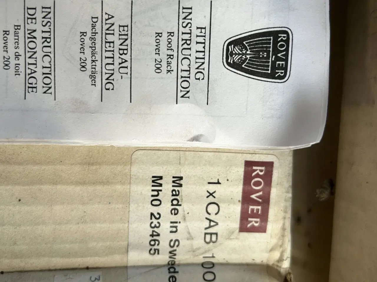 Billede 10 - Rover 200/25 MG ZR tagbøjler