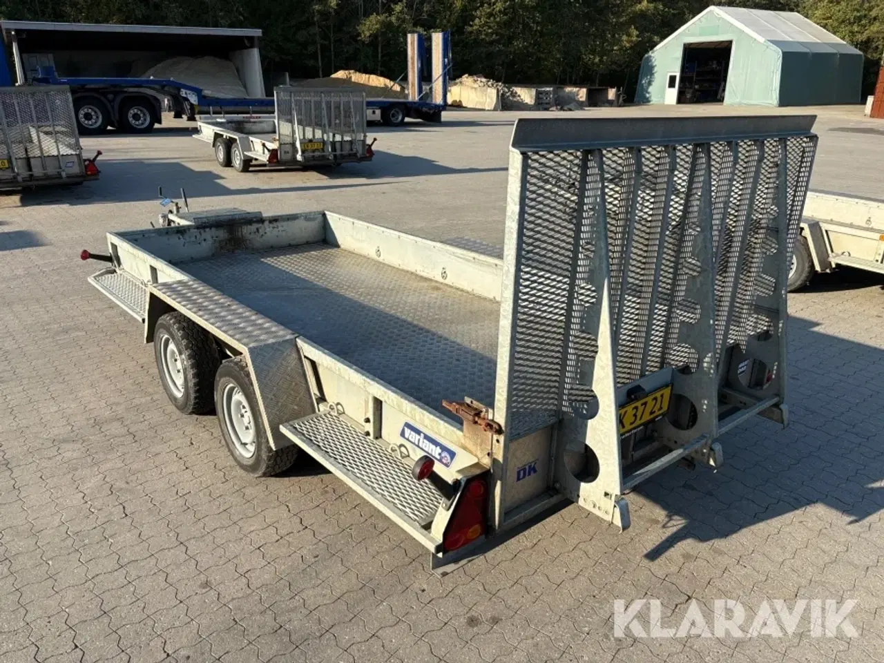 Billede 2 - Maskintrailer Variant 3500 kg 1 styk