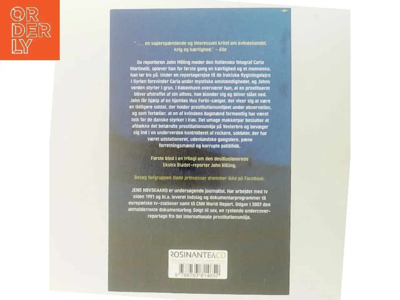 Billede 3 - Døde prinsesser drømmer ikke : kriminalroman af Jens Høvsgaard (Bog)