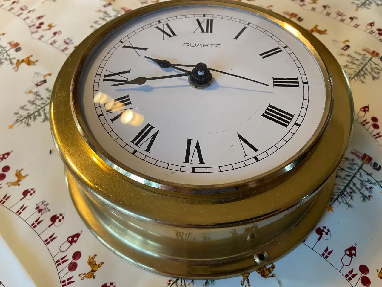 Billede 1 - Skibsur i messing