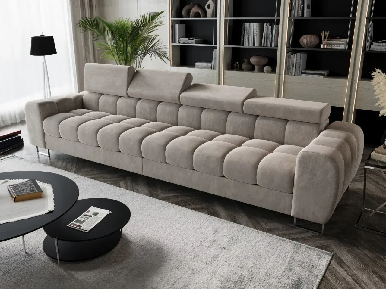 Billede 7 - ASPER IV - 4 personers SOFA 335 CM