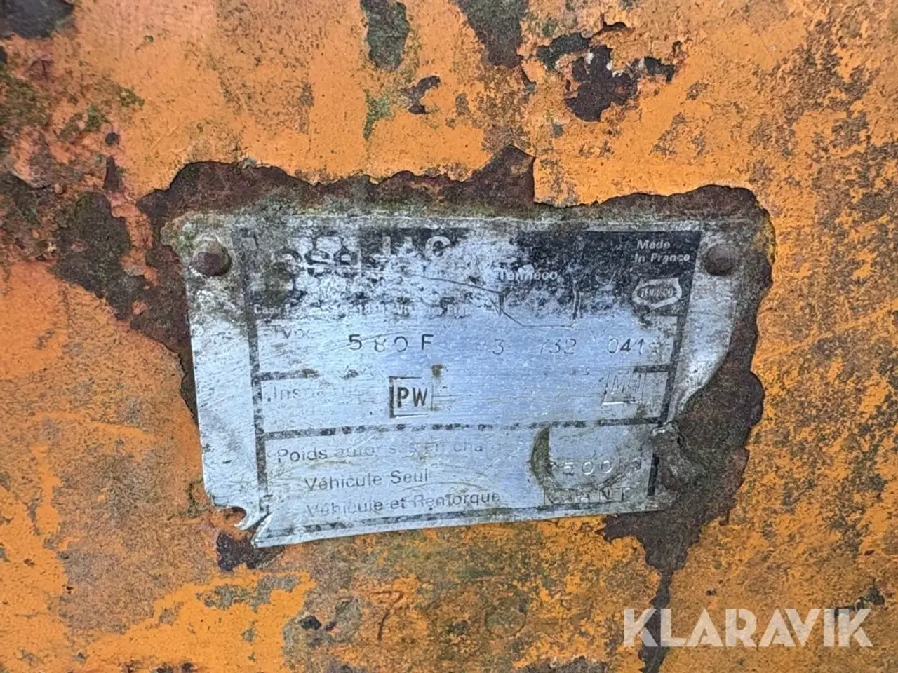 Billede 6 - Rendegraver Case 580F