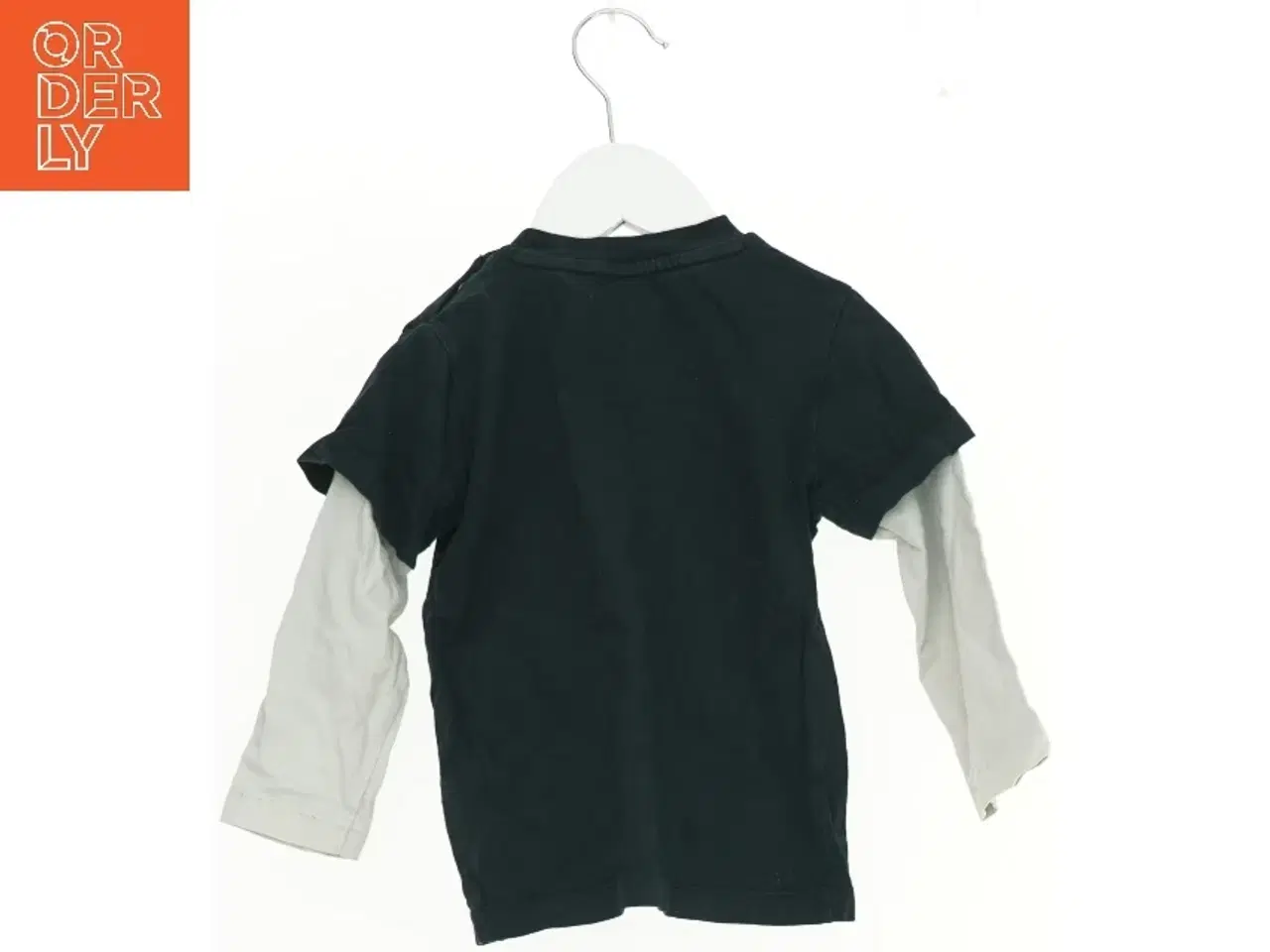 Billede 2 - Langærmet t-shirt med print fra H&M (str. 86)