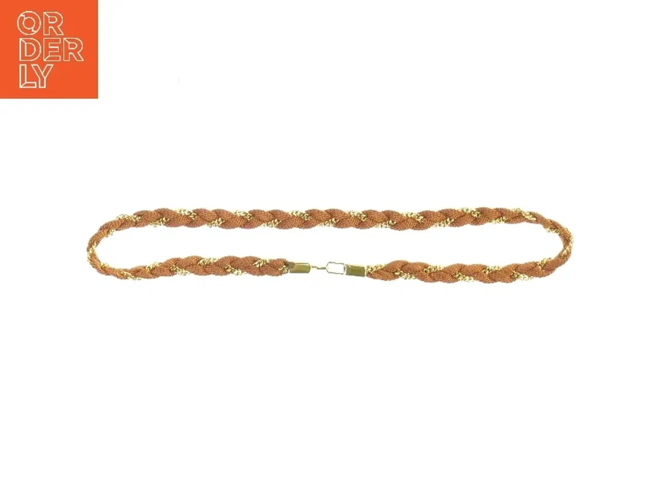 Billede 1 - Flettet bælte (str. Længde, 80 cm. b 1 cm)