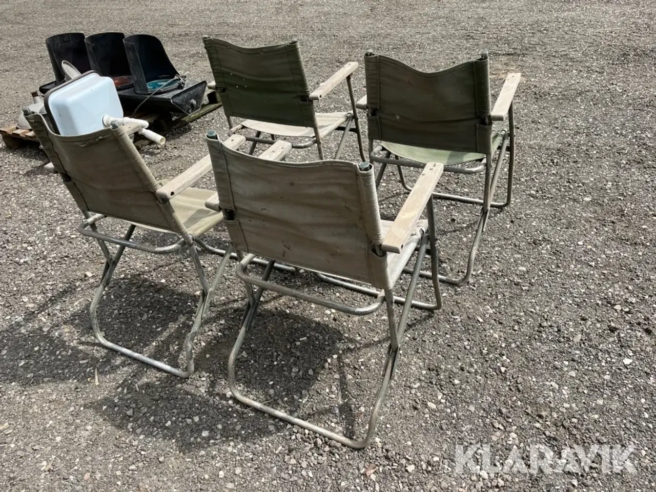 Billede 3 - Landrover klapstole original