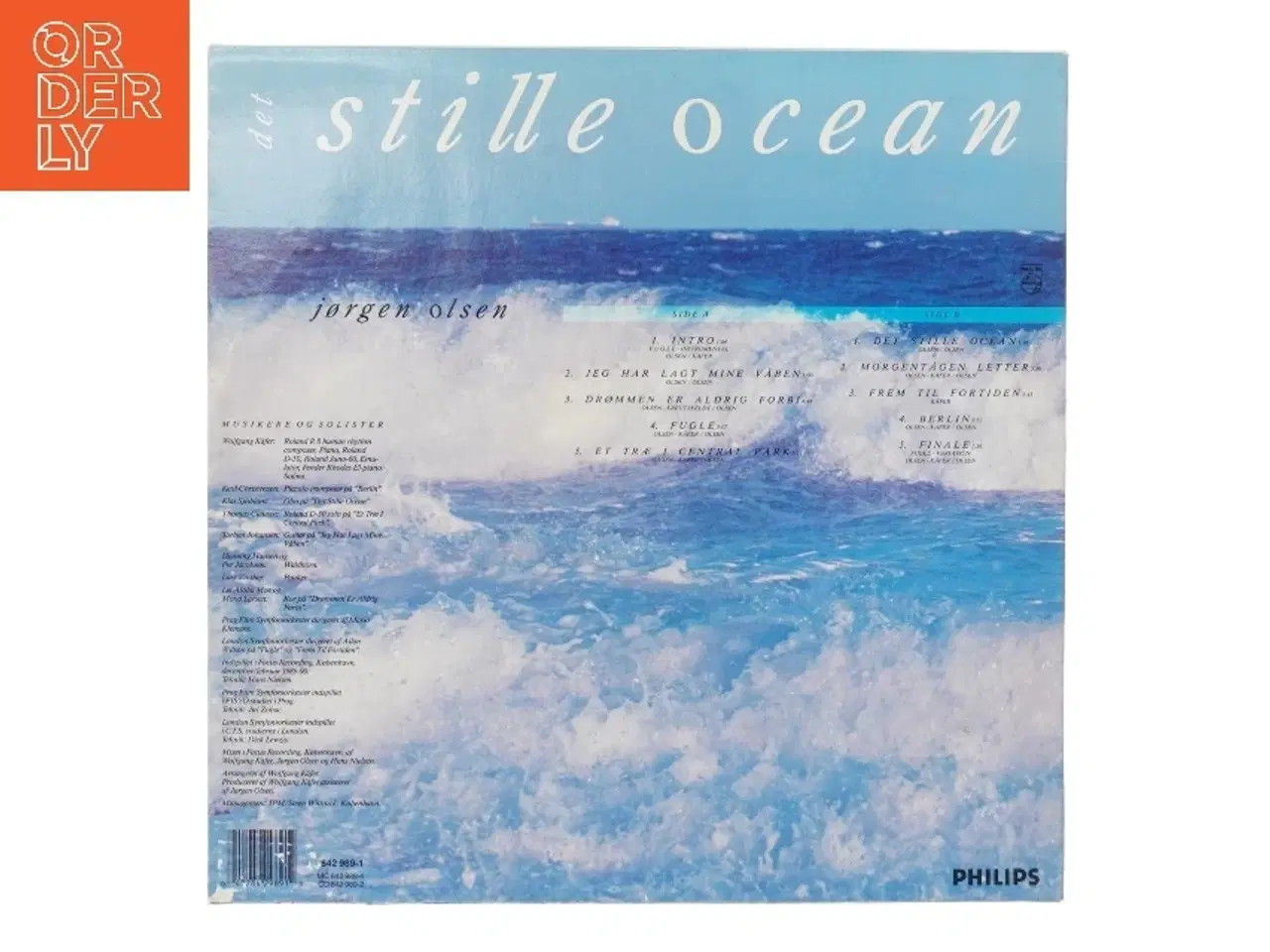 Billede 2 - Jørgen Olsen Det Stille Ocean LP