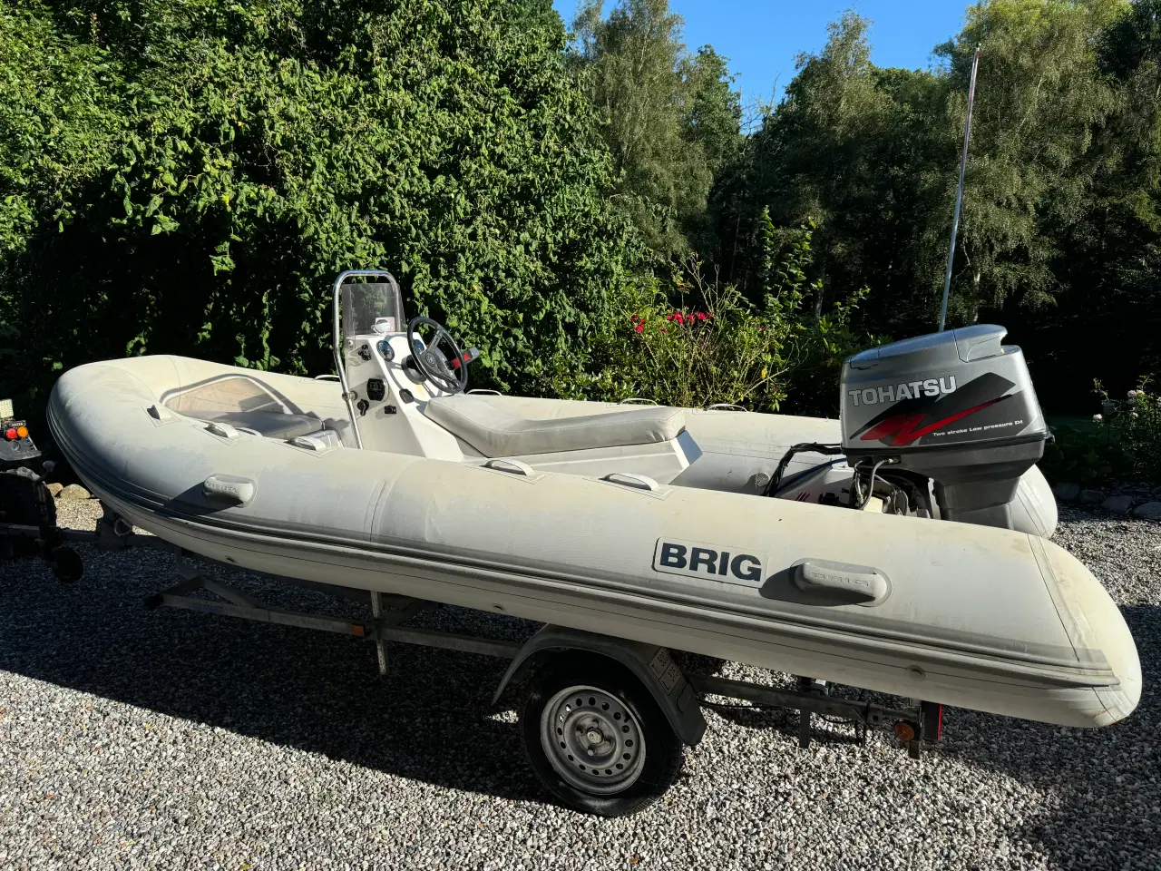 Billede 6 - Brig 450 m. 50hk tohatsu og trailer