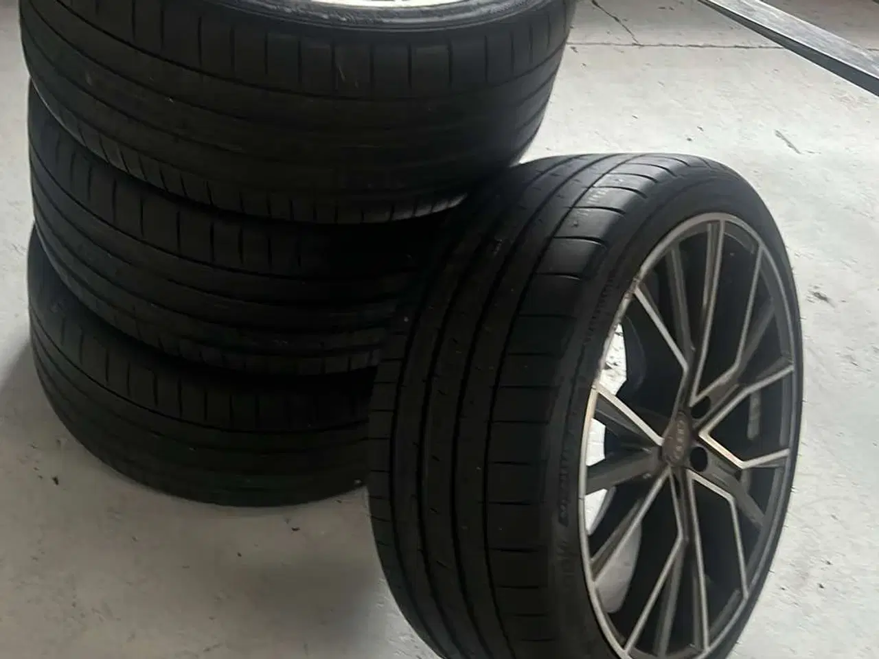 Billede 2 - 20" 5x112 Audi Alufælge m. Hankook Ventus S1 evo Z