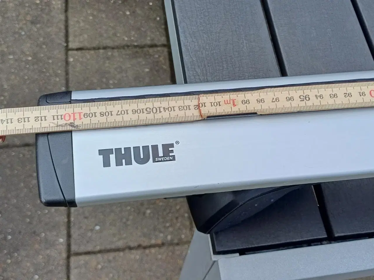 Billede 1 - Thule Wingbar Evo Tagbøjlesæt til ræling. L: 108cm