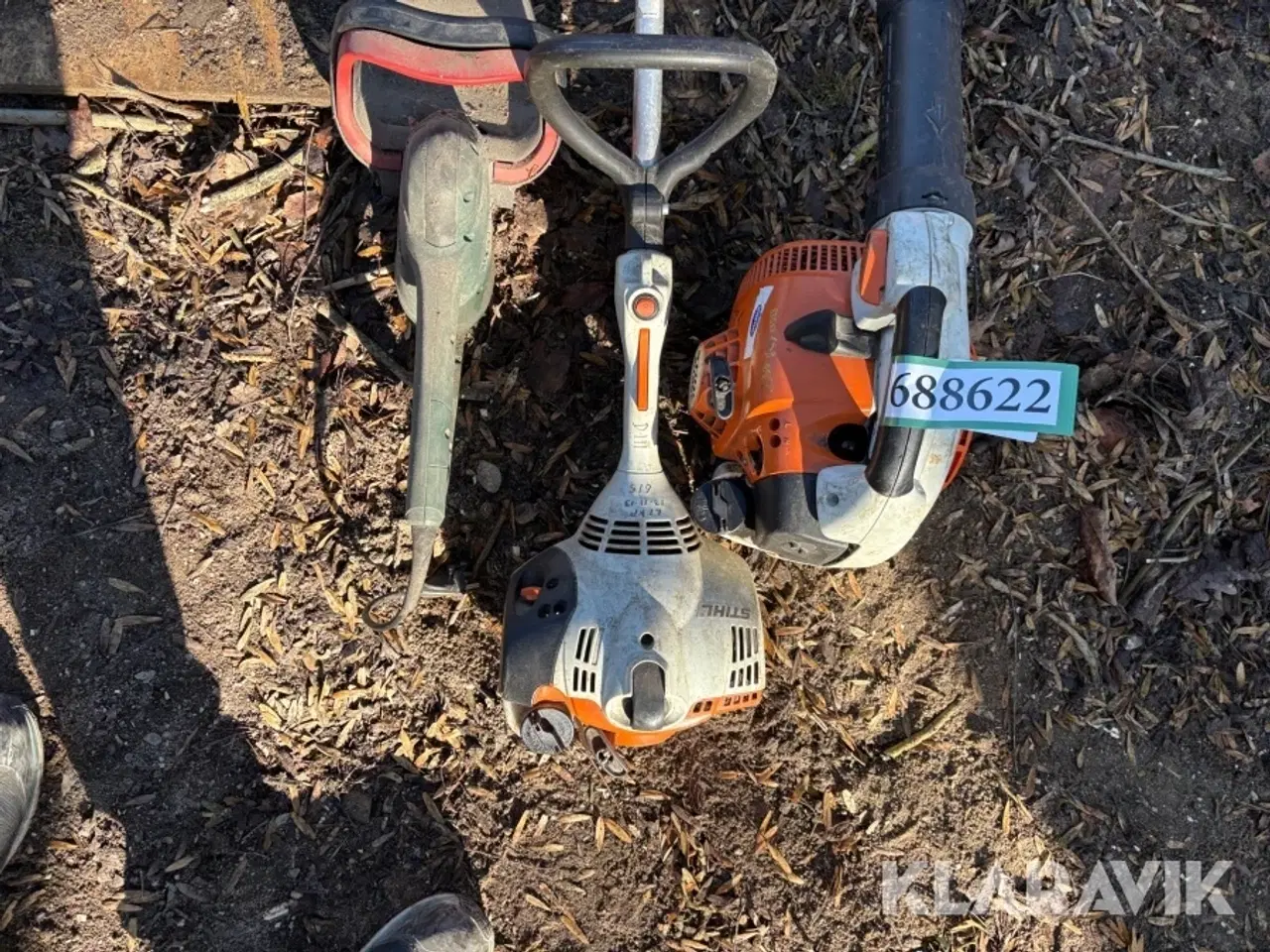 Billede 3 - Løvblæser, hækkeklipper og græstrimmer STIHL, metabo