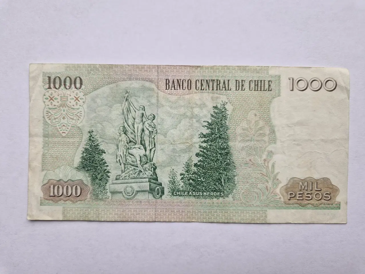Billede 2 - 1000 Pesos Chile 1994