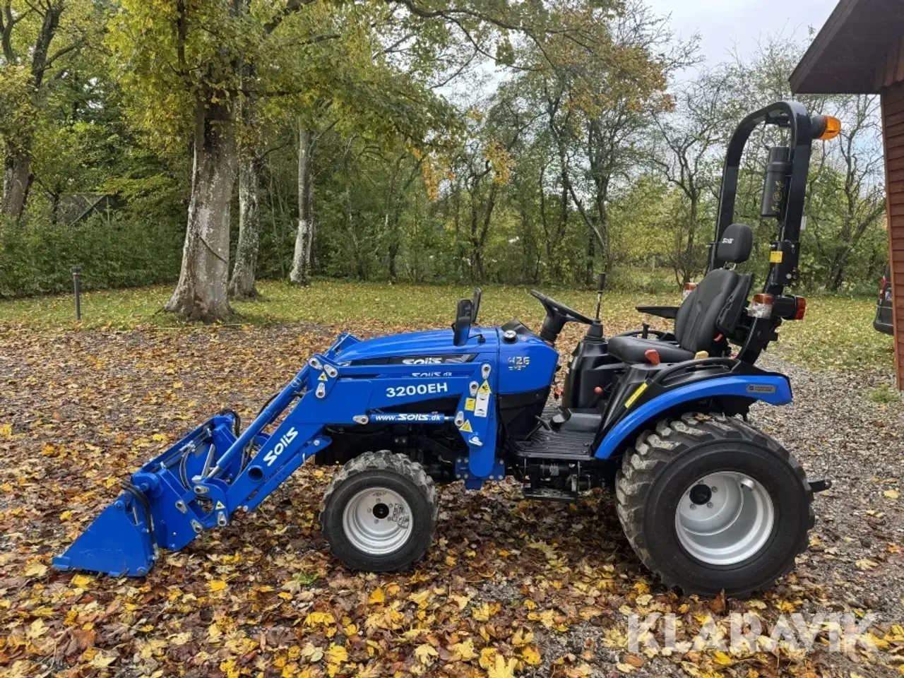 Billede 8 - Minitraktor Solis H26 HTS med frontlæsser