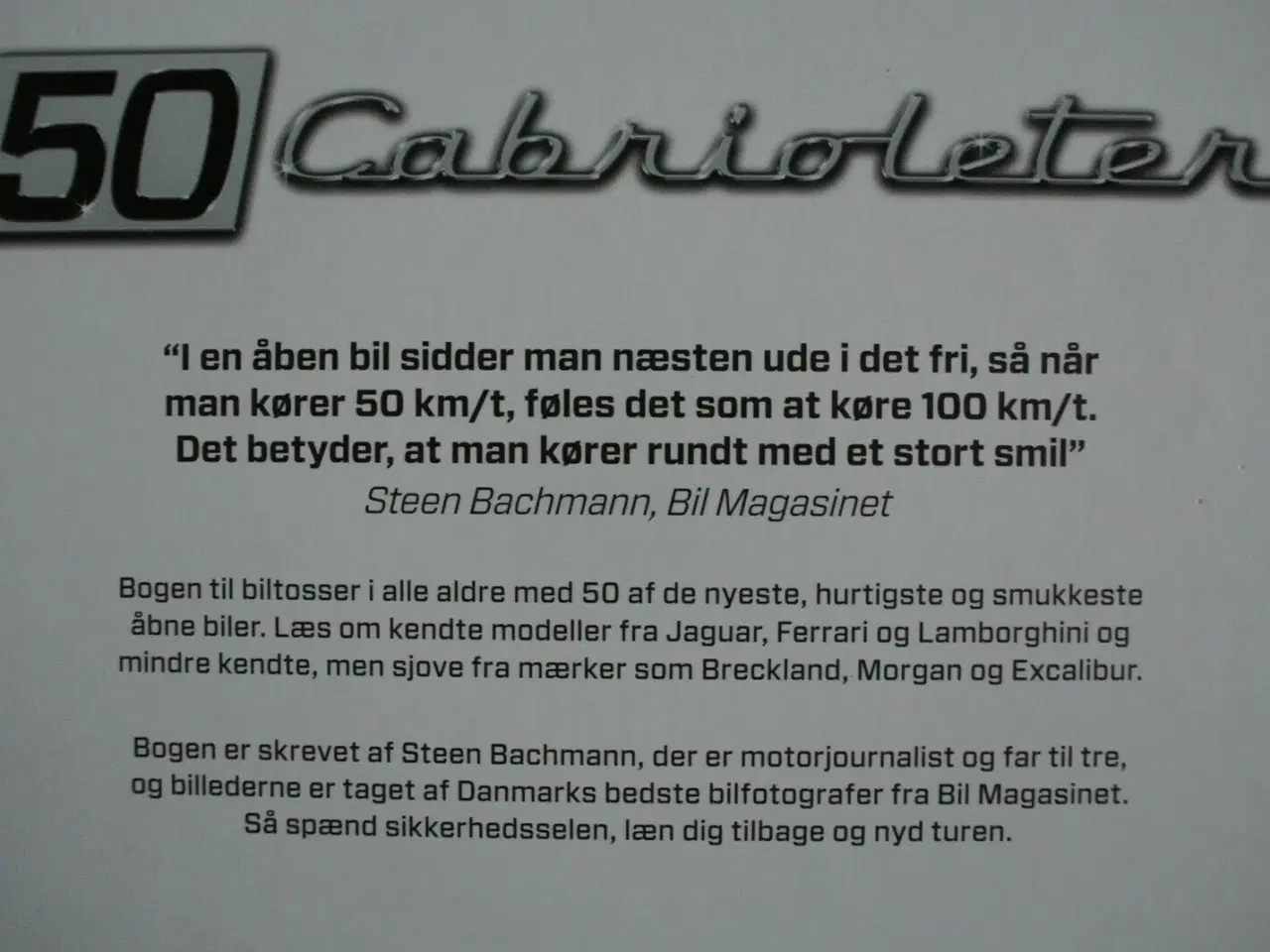 Billede 3 - 50 cabrioleter - til biltosser fra 0-100 år, af st
