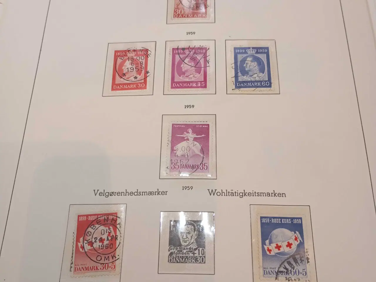 Billede 16 - Briefmarken Frimærke album DK