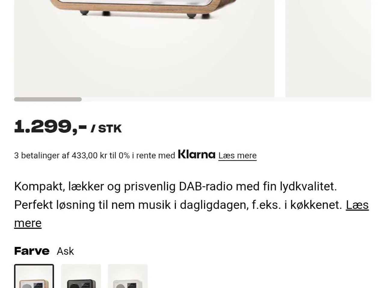 Billede 2 - Argon radio Dab+