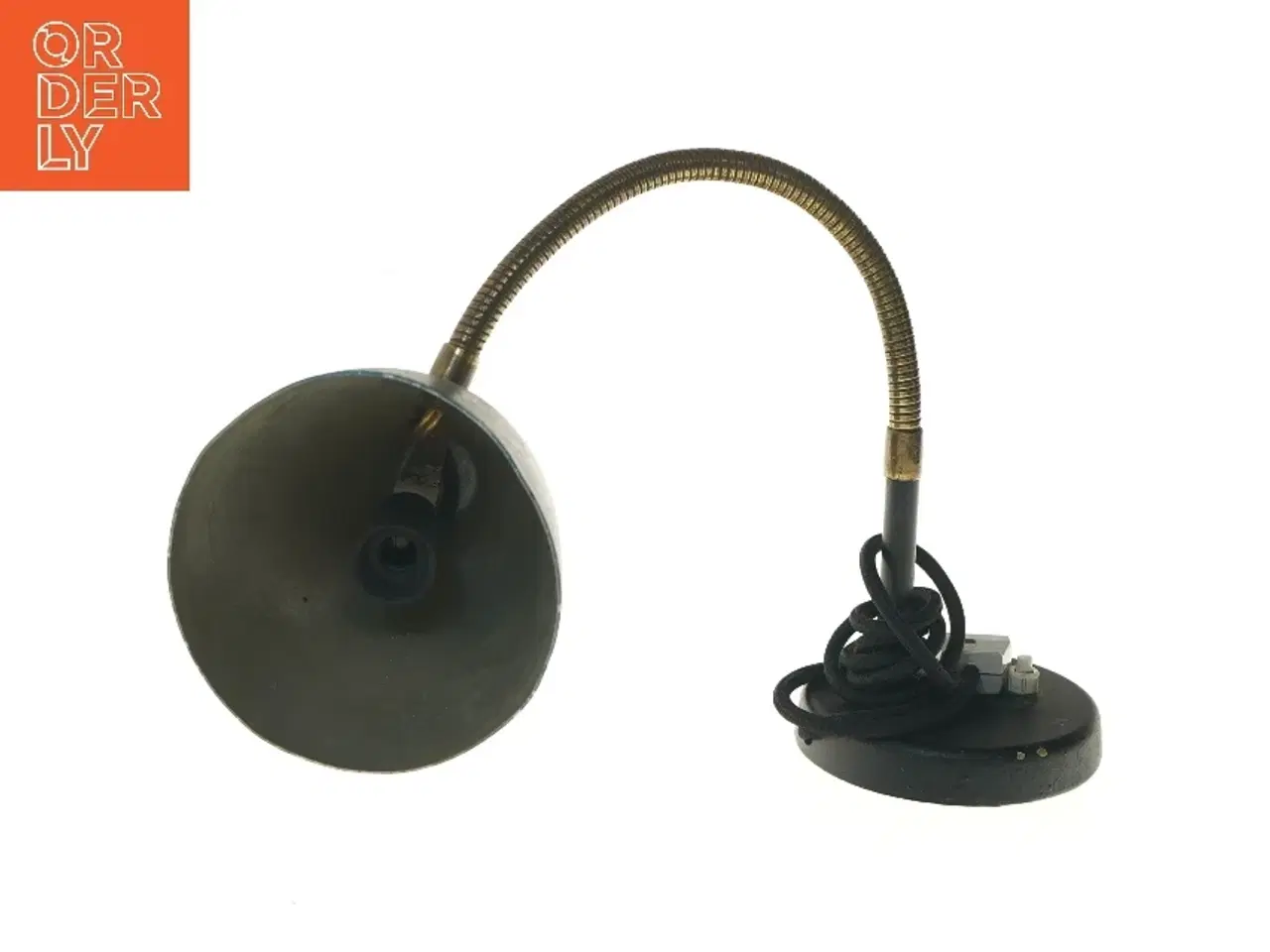 Billede 2 - Retro bordlampe med fleksibel arm (str. 50 cm)