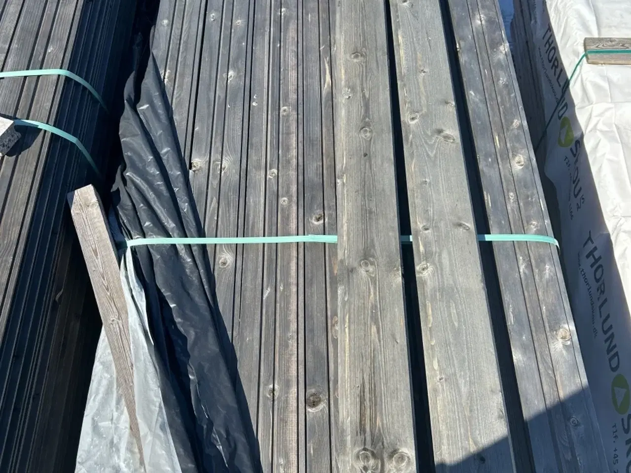 Billede 3 - Udvendig beklædning Bergene Holm imprægneret gran sort