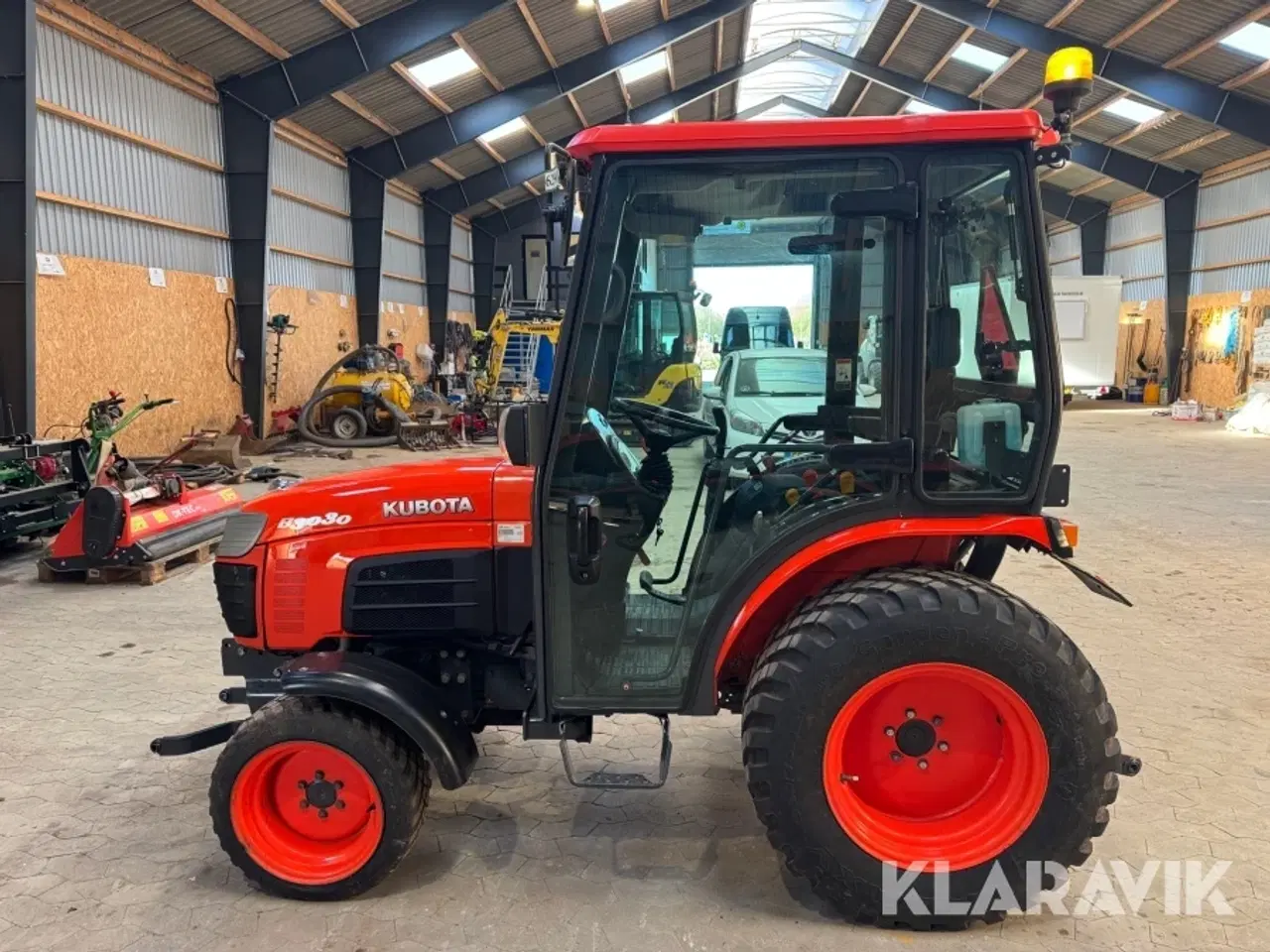 Billede 8 - Traktor Kubota B3030-HST/Cab
