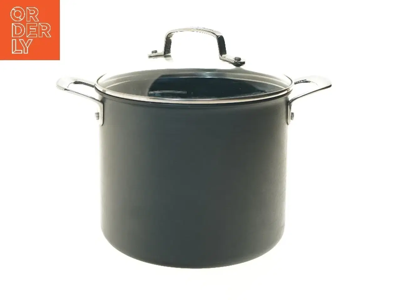 Billede 1 - Høj gryde med glaslåg fra Tefal (str. 25,5x20 cm)