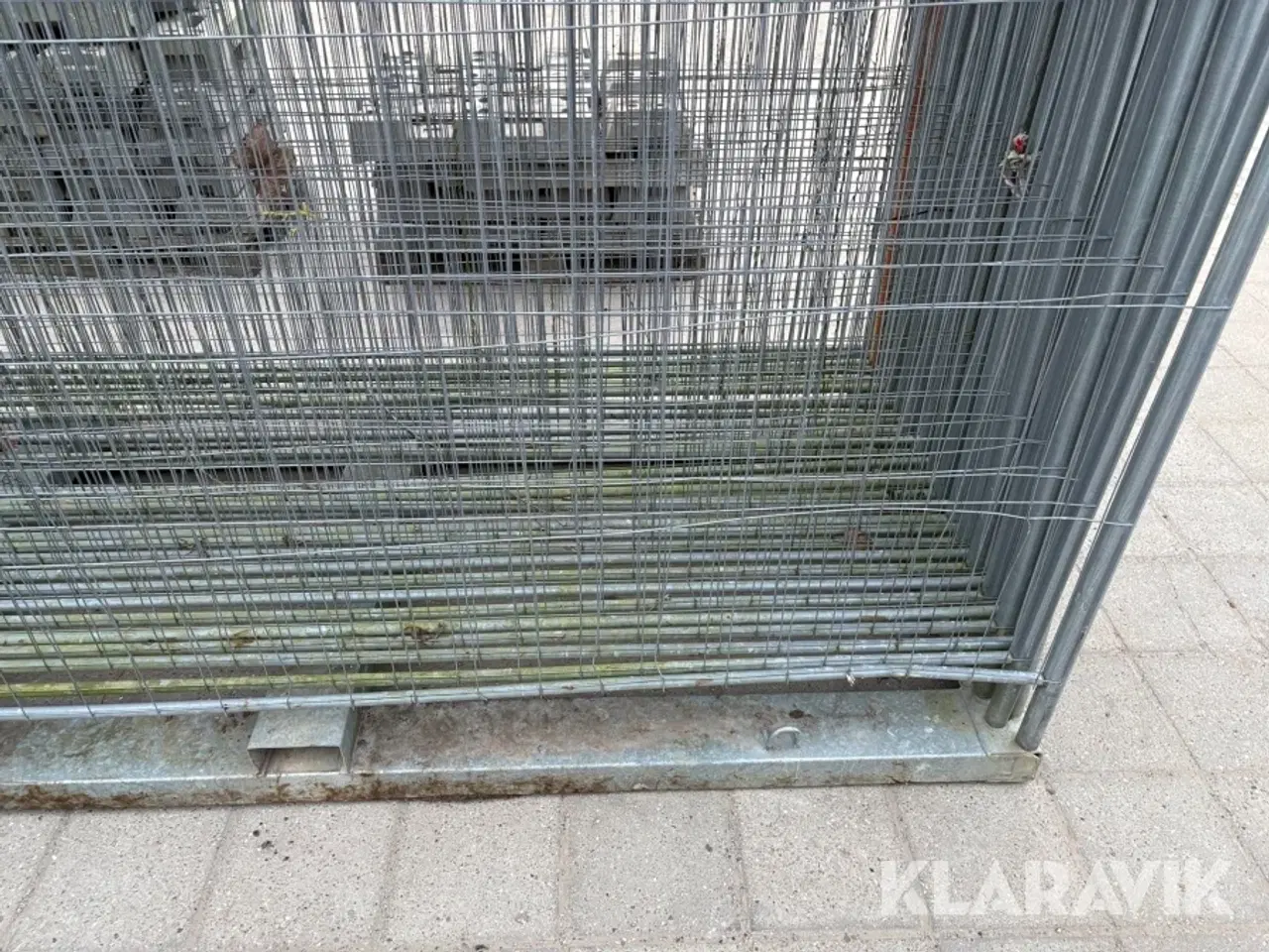 Billede 8 - Hegn 30 styk + tilhørende fødder