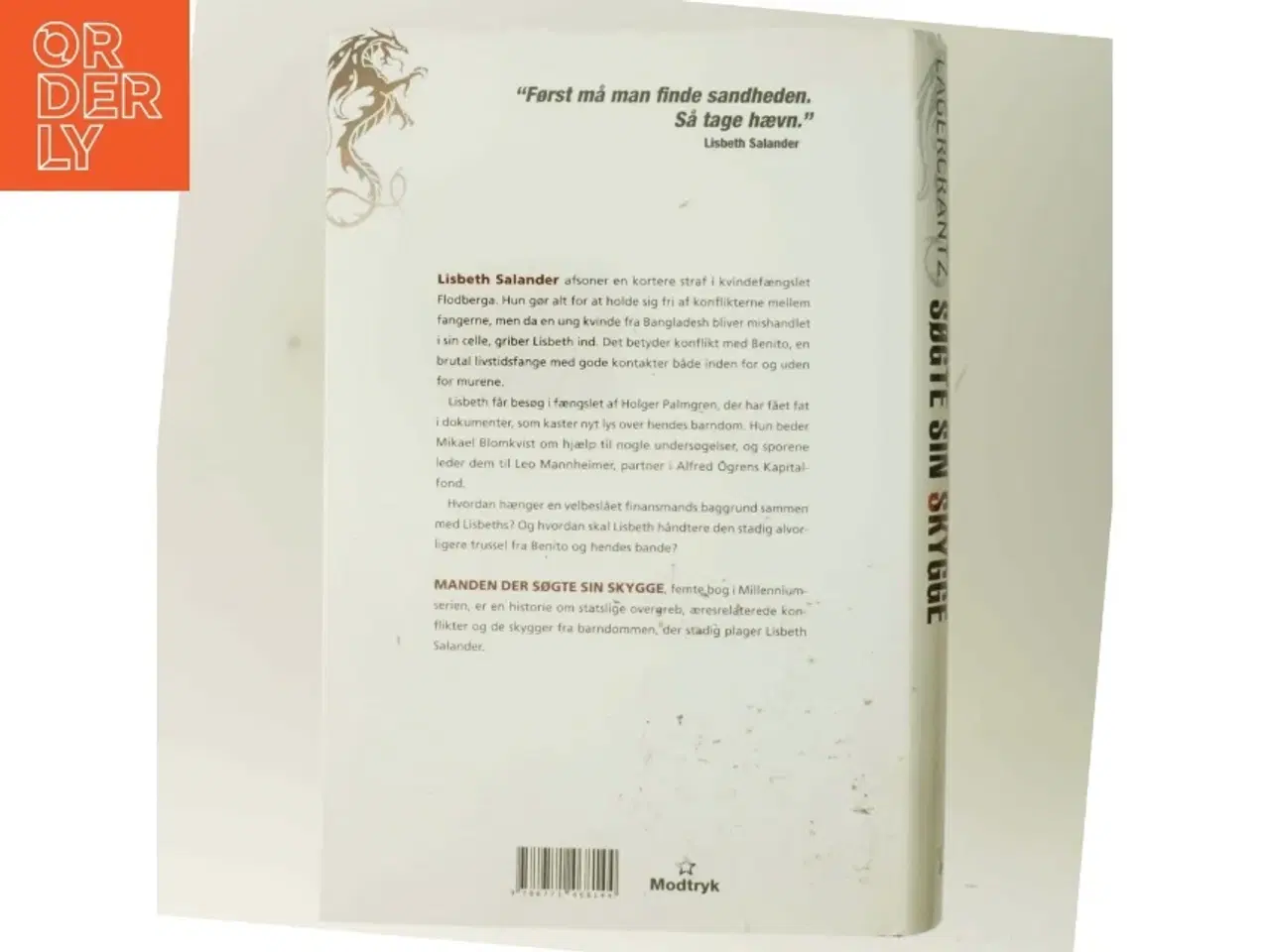 Billede 3 - Manden der søgte sin skygge af David Lagercrantz (Bog)