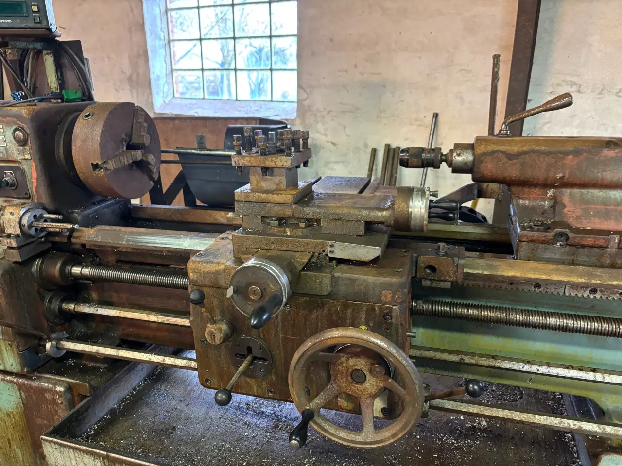 Billede 8 - TOZ metaldrejebænk, 62mm boring, 2m
