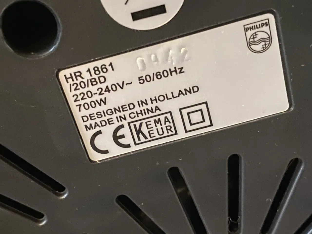 Billede 6 - Philips saftpresser i rustfrit stål med stor påfyl