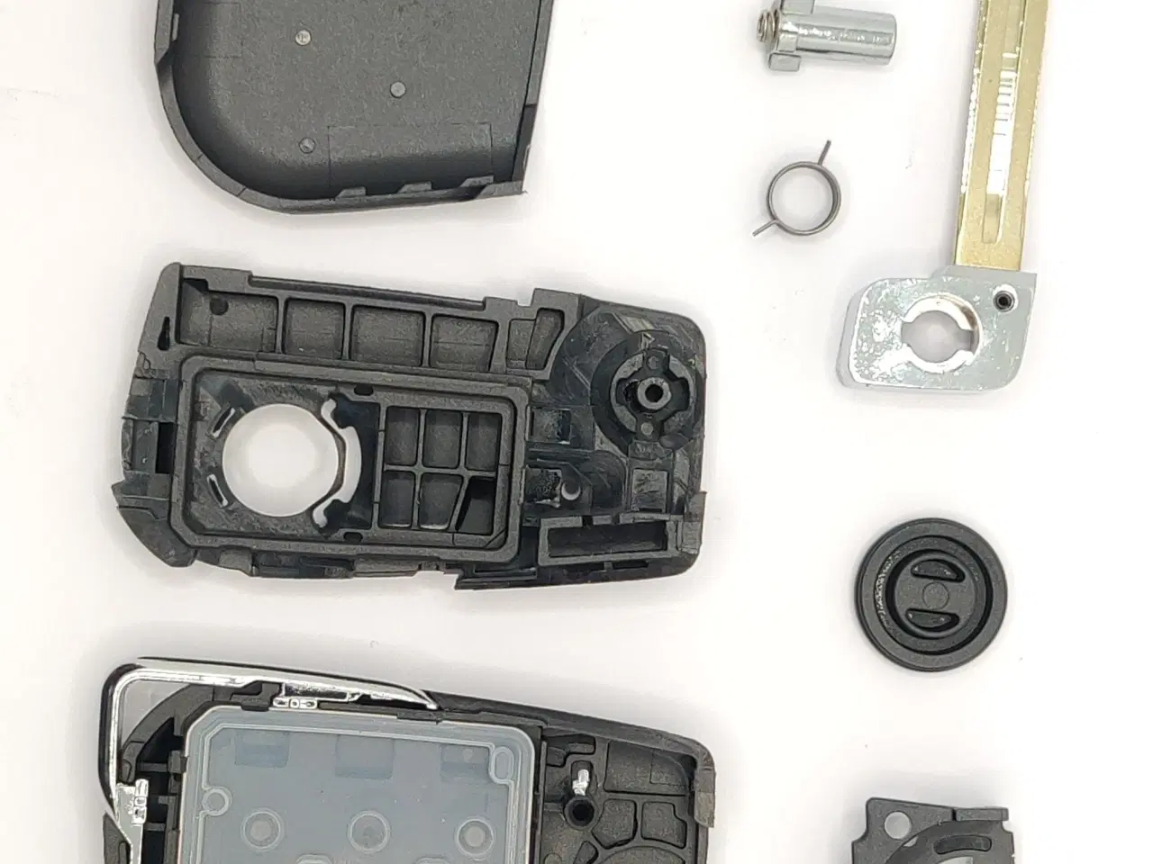 Billede 2 - Bilnøgle reparationskit til Toyota 2 knaps folde nøgle
