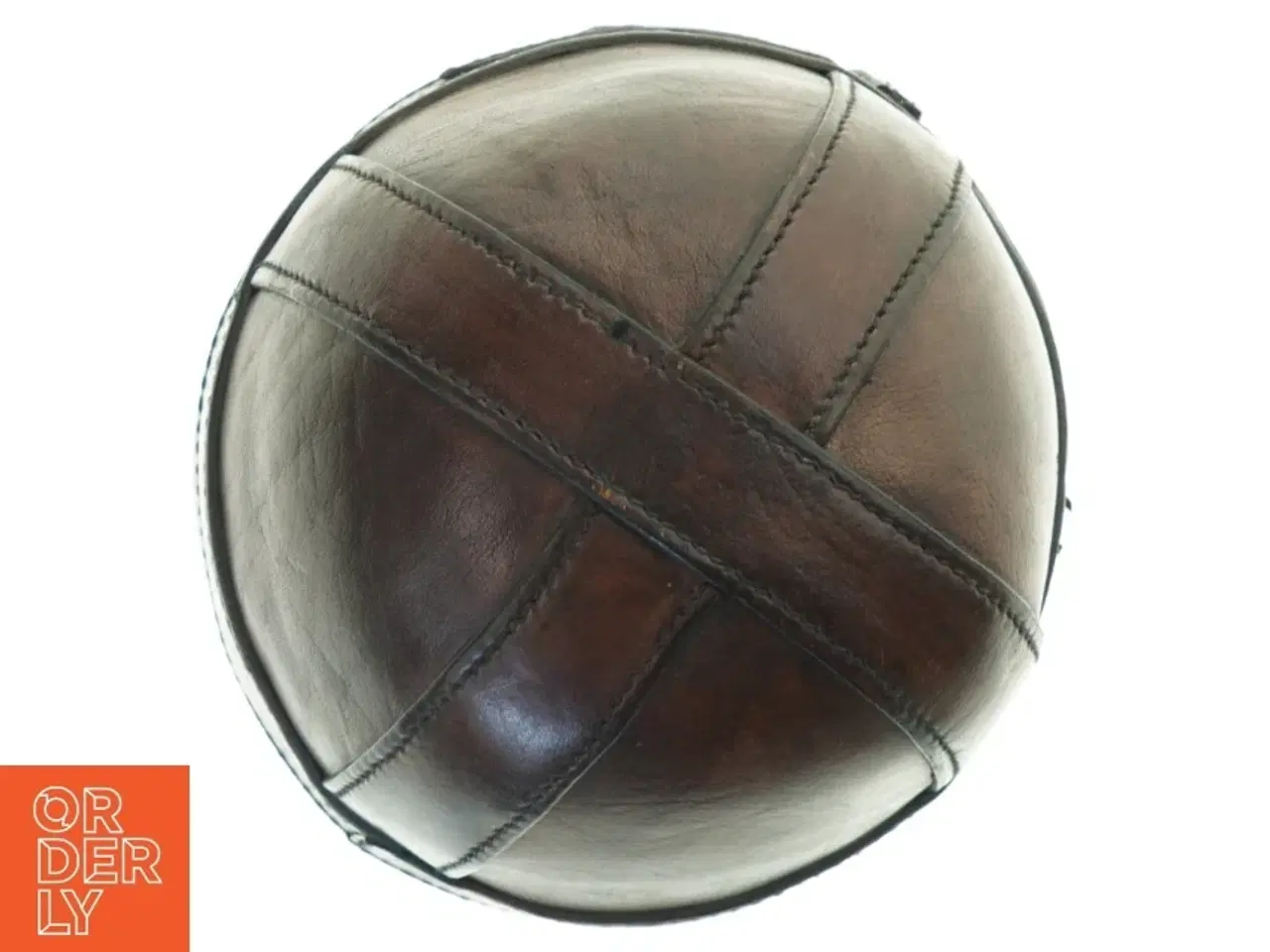 Billede 5 - Læder warrior helmet (str. Ø. 21 cm)