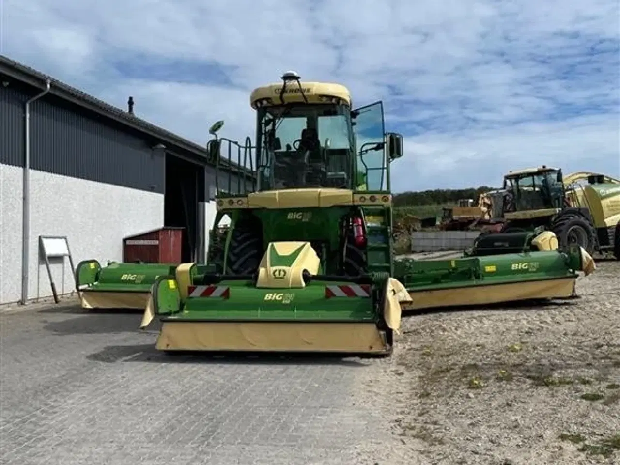 Billede 1 - KRONE BIG M 450 grassking med snegle