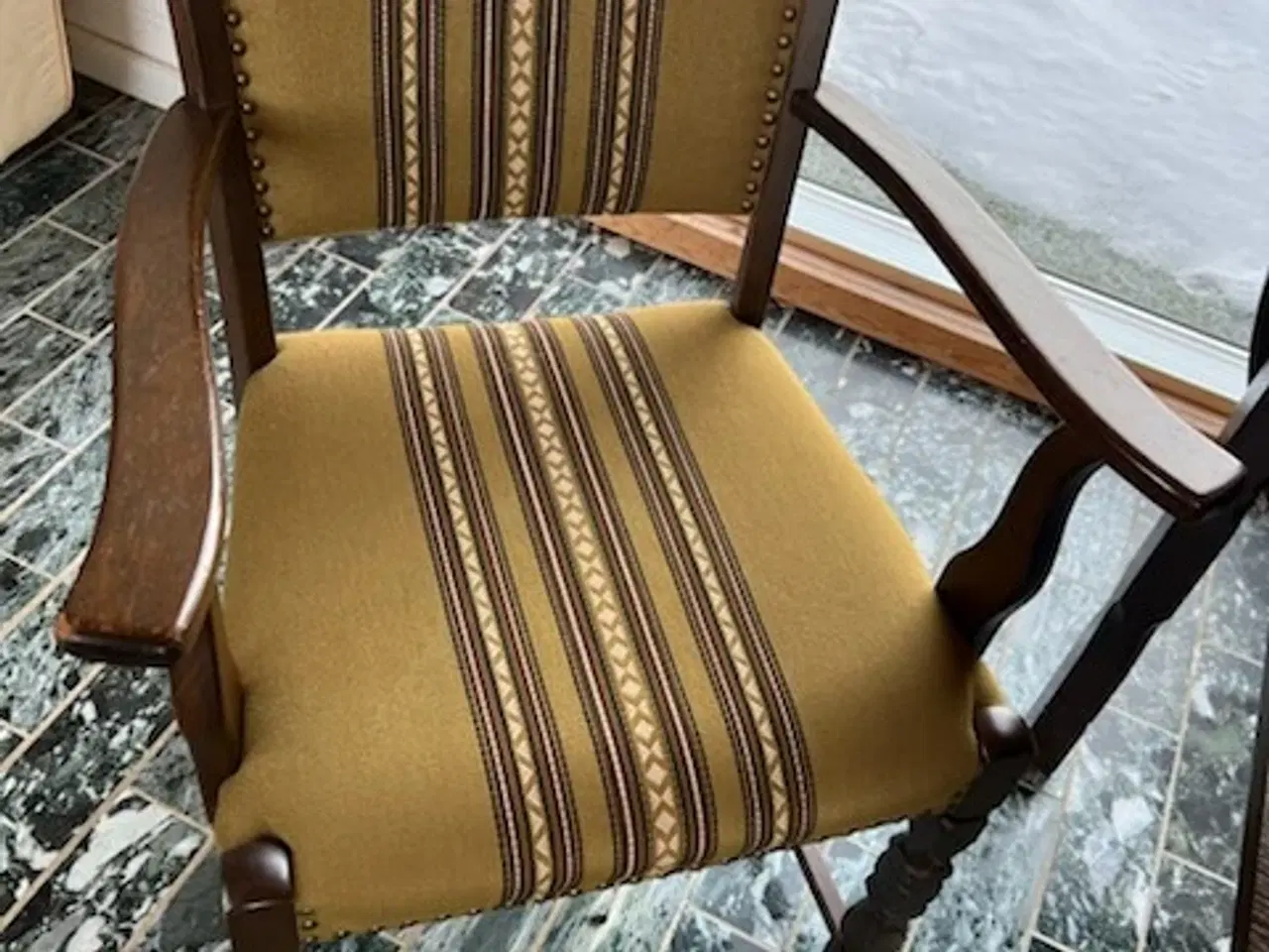 Billede 1 - 2 stk. antikke stole