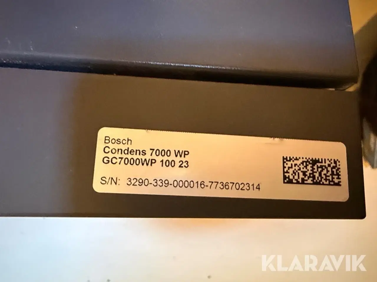 Billede 4 - Gasfyr Bosch Condens 7000 WP