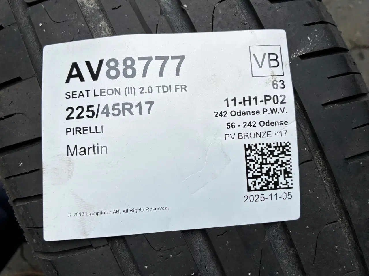 Billede 1 - Fælge med sommersæk