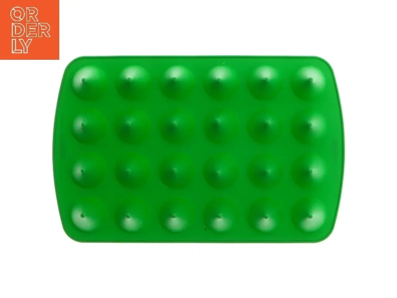 Billede 2 - Grøn konisk silikoneform (str. 33,5x21,5 cm)