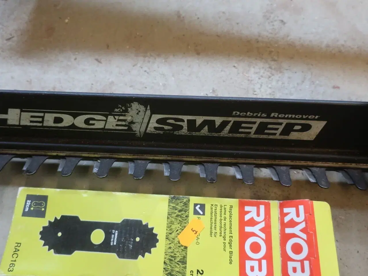 Billede 6 - Boremaskine, vinkelsliber mv. RYOBI Model: 5NR19/66-2, RAG18125, RID18X, Easy Egde, Hegde Sweep,