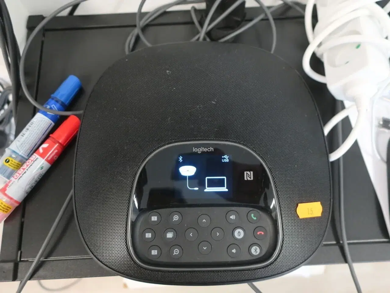 Billede 1 - Konference telefon LOGITECH med kamera og fjernbetjening