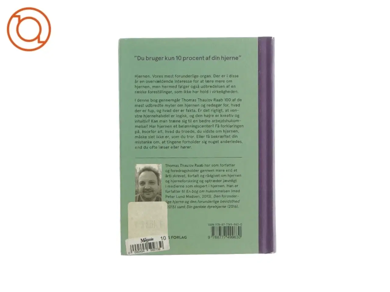 Billede 2 - 100 myter om hjernen af Thomas Thaulov Raab (bog)