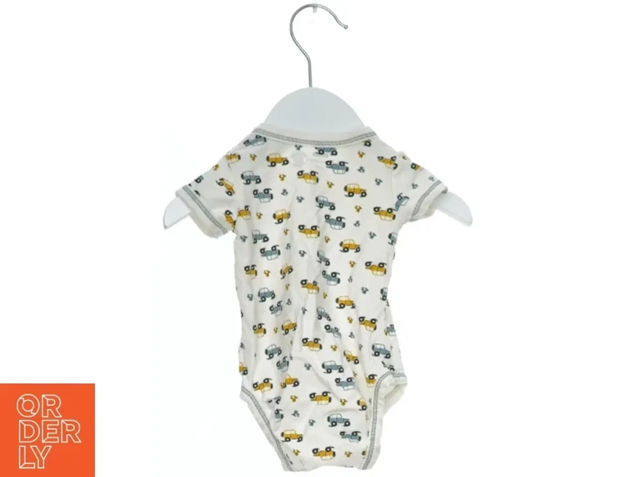 Billede 2 - Kortærmet bodystocking med biler og blomster print fra BeKids (str. 50)