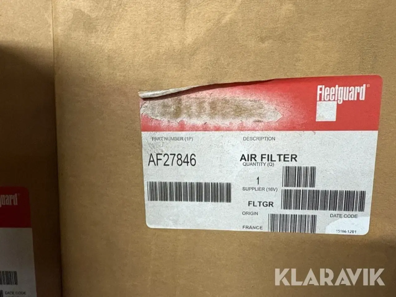 Billede 5 - Luftfiltre - passer til case 821E