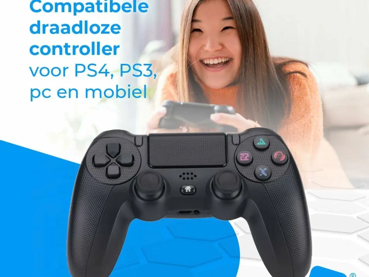 Billede 7 - PlayStation 4 controller - NK Wireless Bluetooth (sort)