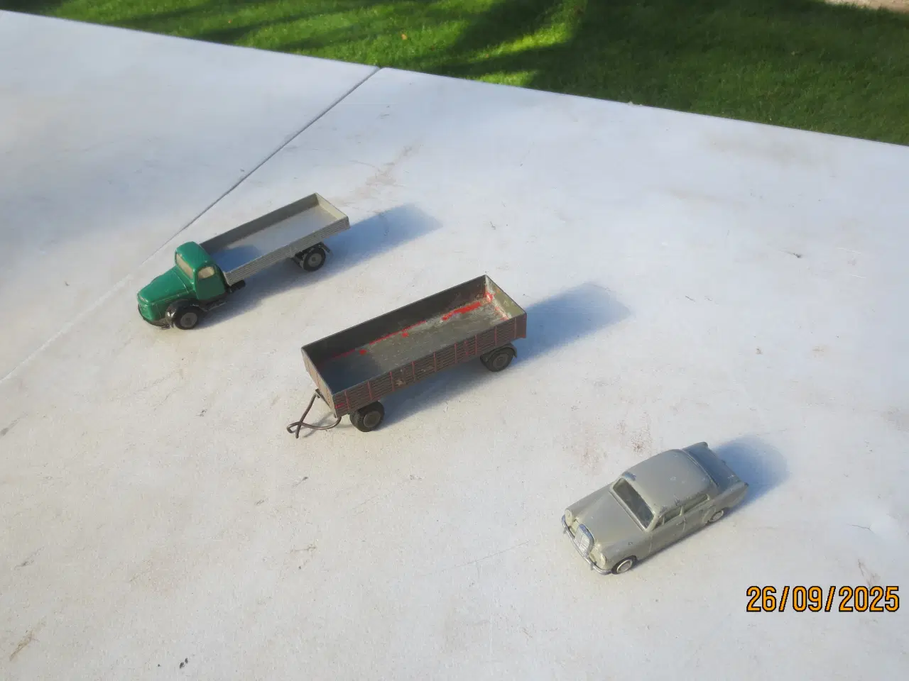 Billede 1 - 3 stk Forskellinge Tekno Denmark Biler Volvo/MB