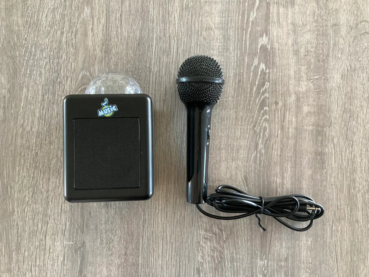 Billede 2 - Bluetooth højtaler med diskolys og mikrofon