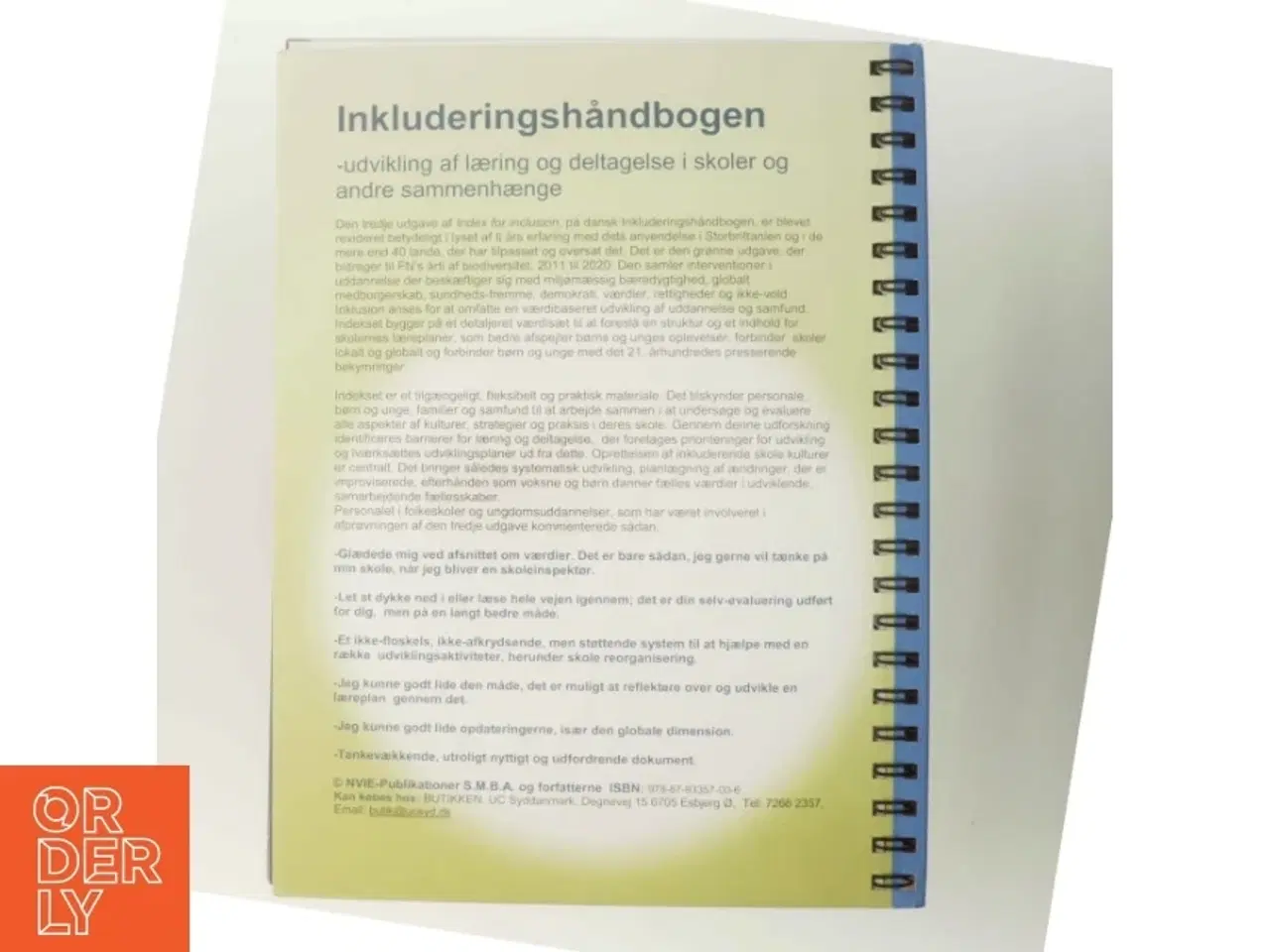 Billede 3 - Inkluderingshåndbogen af Tony Booth (Bog)