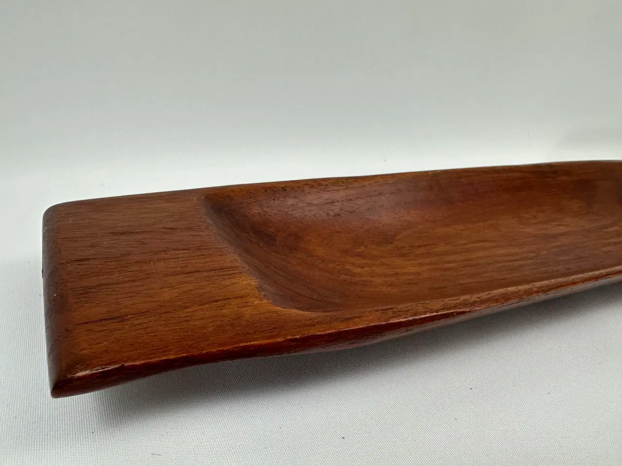 Billede 3 - Retro aflangt teak fad