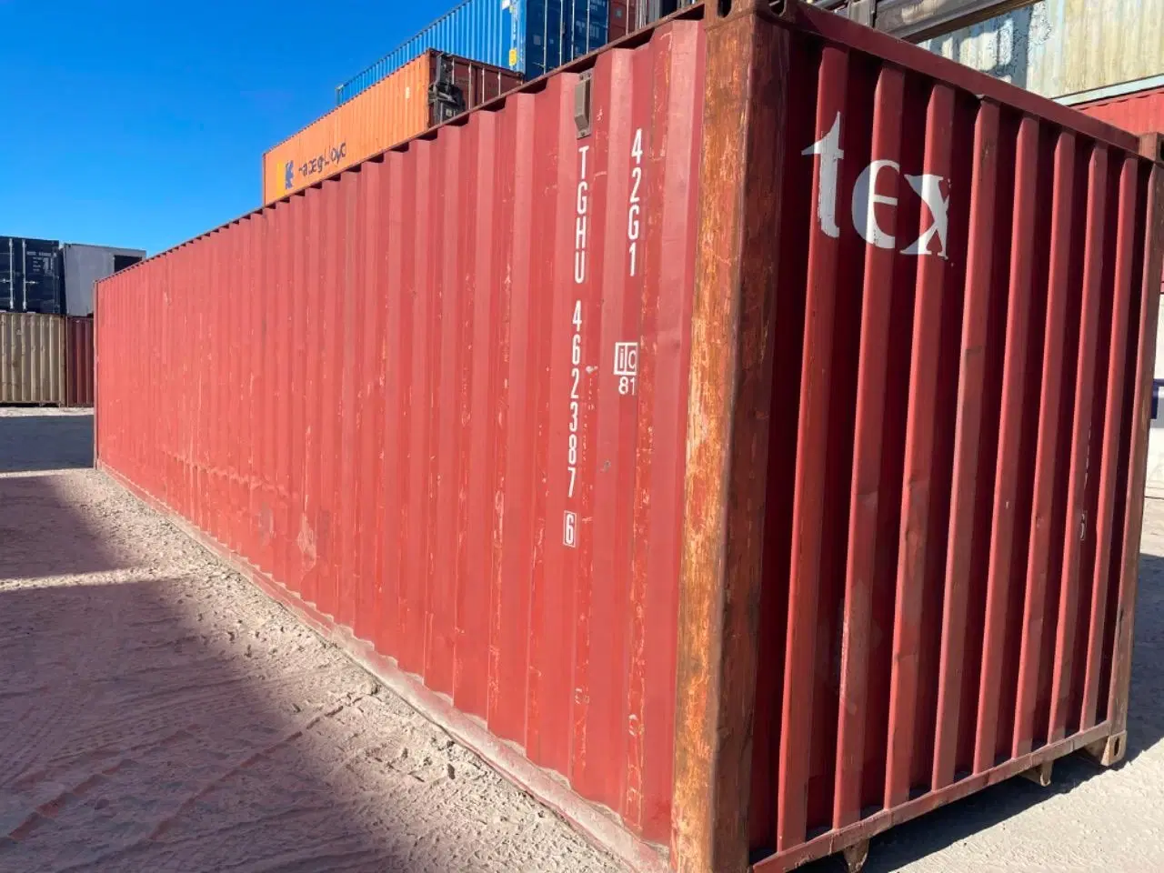 Billede 1 - Står på Sjælland billig 40 fods DC Container - ID: