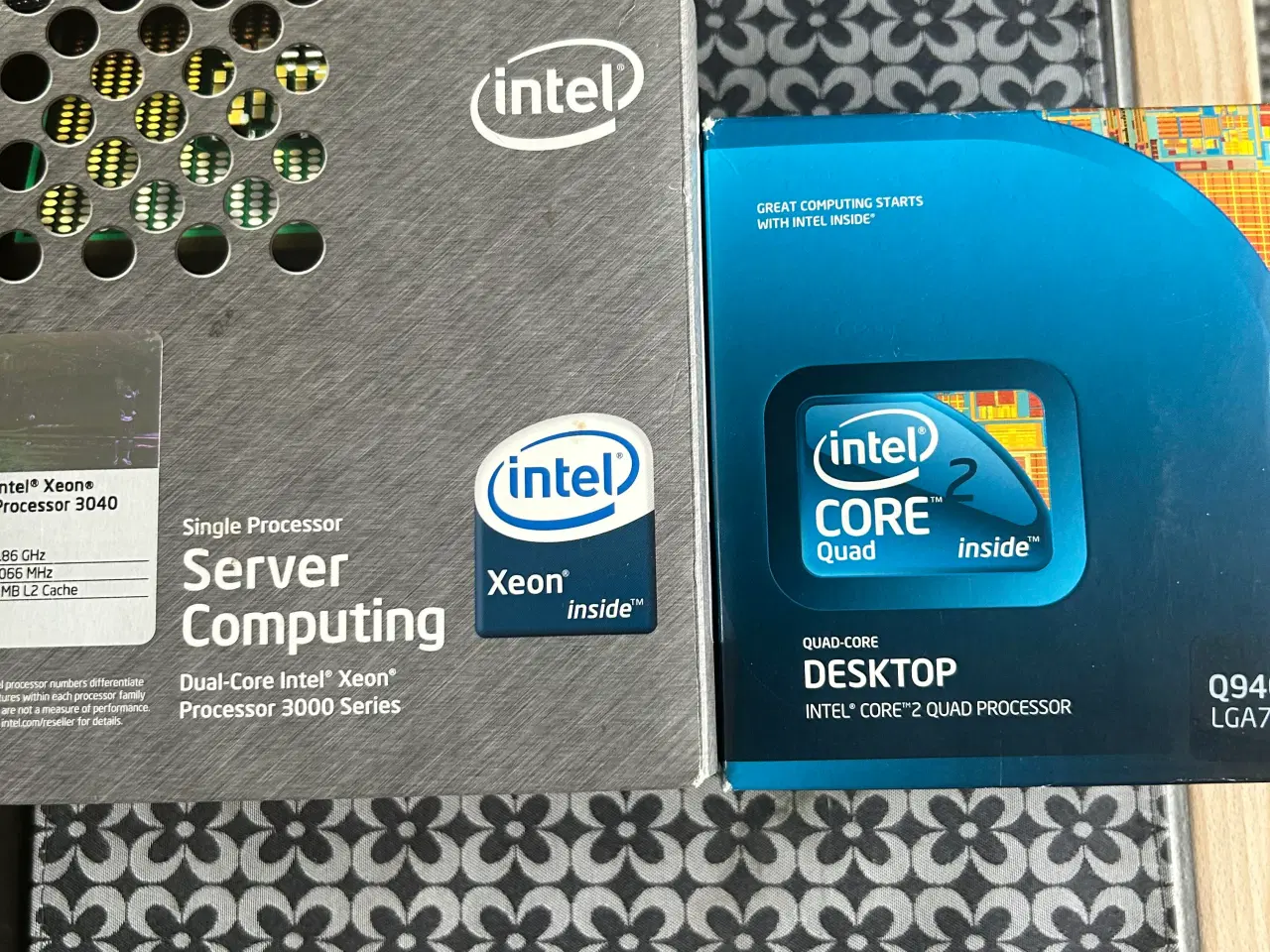 Billede 1 - Retro-Bundle: Intel Xeon 3040 & Core 2 Quad Q9400 